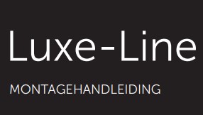 Montage handleiding kozijn van de Luxe-Line